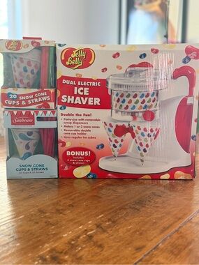 Jelly Belly Electric Ice Shaver Snow cone maker